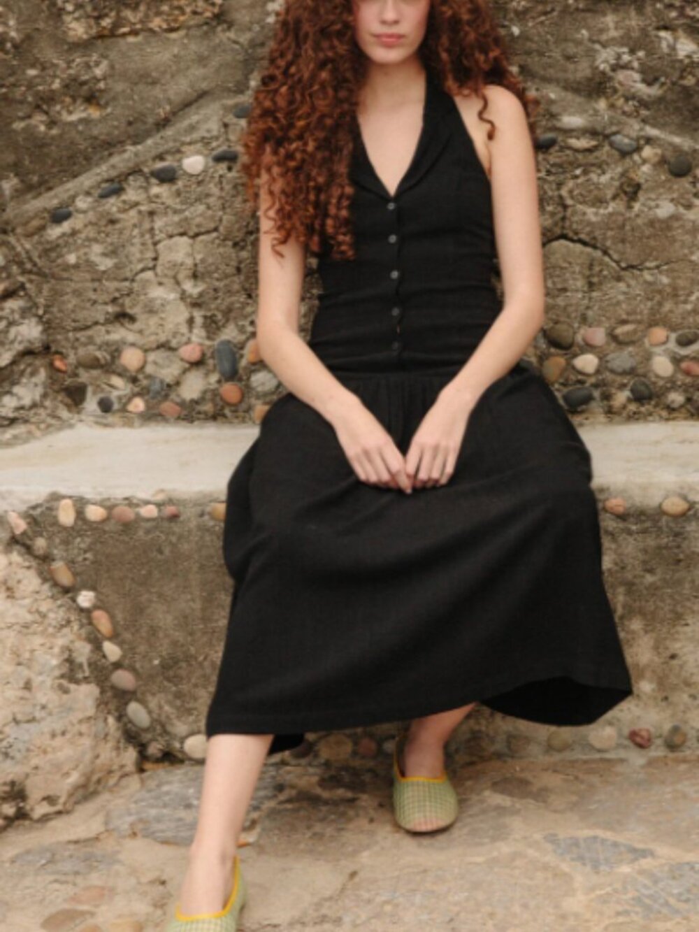Vaughn Dress Lisa Says Gah - BLACK - Picture 3 of 6